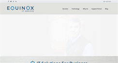 Desktop Screenshot of equinoxits.com